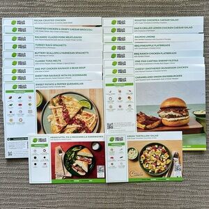 Hello Fresh Recipe Cards
